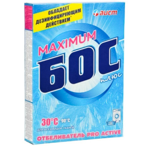 Отбеливатель порошок 600 г БОС плюс (130 шт.)