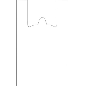 Пакет-майка ПНД 30+15х50 (15 мкм) белая L СоюзПолимер (1002000 шт.)