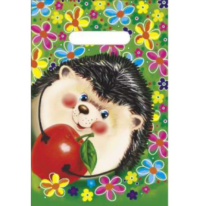 Пакет с прорубной ручкой ПВД 20х30 (30 мкм) Ёжик (1002000 шт.) Интерпак