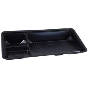 Дно контейнера СУШИ КД-009 черное КадоПрим (1000 шт.)