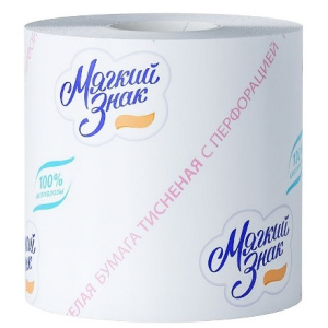 Туалетная бумага  Мягкий знак (со втулкой) (72  шт.)