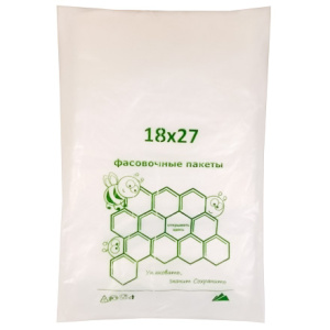 Пакет фасовочный ПНД 18х27 Пчелки (110 упак.)