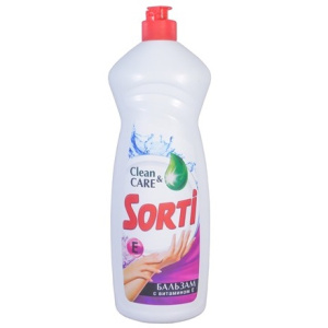Средство моющее для посуды 0,9 л. SORTI Ромашка+Вит Е (112 шт.)