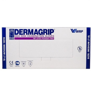 Перчатки латексные DERMAGRIP High Risk M (50 шт.) (110 шт.)
