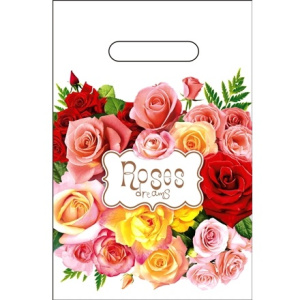 Пакет с прорубной ручкой ПВД 20х30 (30 мкм) Грезы (1003000 шт.) Интерпак