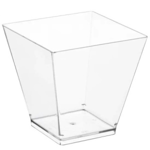 Креманка фуршетная Квадрат прозрачная200 мл (15225 шт.) 5111п