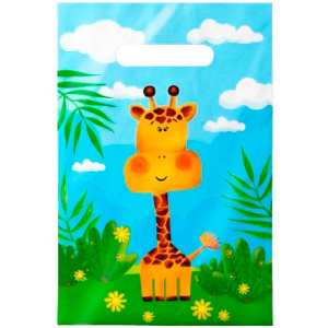 Пакет с прорубной ручкой ПВД 20х30 (30 мкм) Лимпопо (1002000 шт.) Интерпак