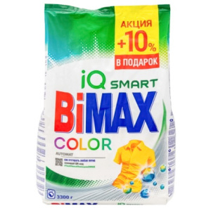 Стиральный порошок 3,3 кг BIMAX-автомат Color (1 шт.) АКЦИЯ