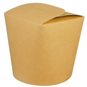 Коробка для китайской лапши 500700мл печать Крафт (30180 шт.) ViRiDo