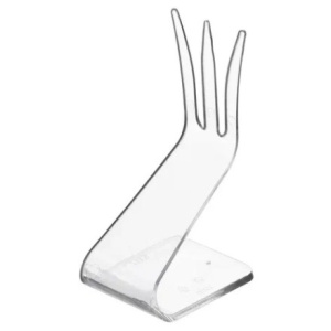Держатель креманка Трезубец прозрачная (15180 шт.) 5117п