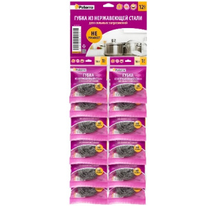 Губка металлическая на листе Paterra (12360 шт.) 402-378