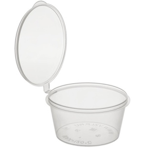 Соусник 50 мл с крышкой СТАНДАРТ vzlp (1001400 шт.) 1245П 1