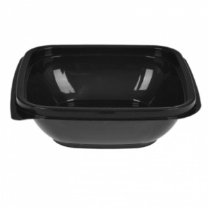 Дно контейнера квадратный С-1212-250 чёрный UPAX-UNITY (50500 шт.)