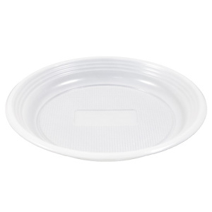 Тарелка D165, 250 мл. ПС белая (1003600 шт.) Чайковский пластик
