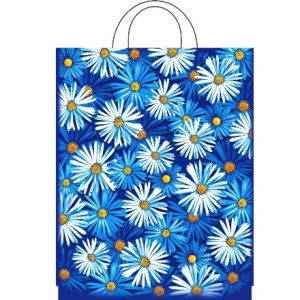 Пакет с петлевой ручкой ПВД 2835 (55 мкм) Пробуждение  (251000 шт.) Интерпак