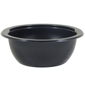 Контейнер под запайку круглый (150х55) 500 мл черный (140560 шт.) Южуралпак