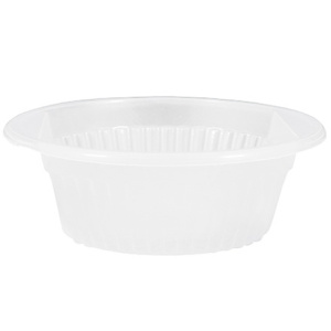 Тарелка суповая D150, 500 мл, ПП прозрачная (1001600 шт.) Поликом
