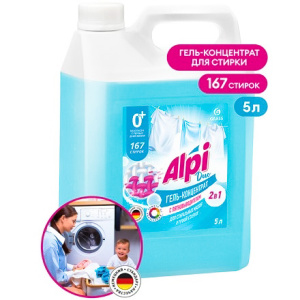Средство для стирки 5,0 л Alpi Duo Gel GRASS (14 шт.) 125787