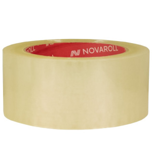 Лента клейкая (40 мкм) 48 мм х 120 м прозрачная NOVAROLL арт.0120-244Х (624 шт.)