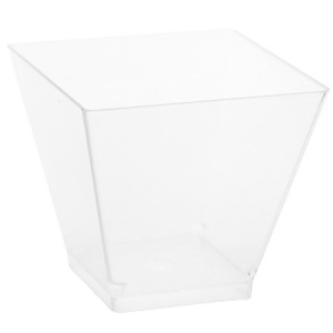 Креманка фуршетная Квадрат прозрачная 60 мл (40640 шт.) Перинт