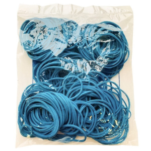 Резинка дбанкнот D-40 мм, уп. по 1000 г (синяя) (120 шт.)