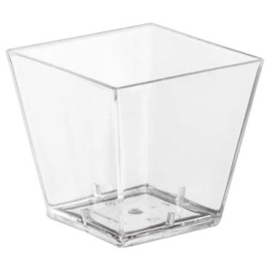 Креманка фуршетная Квадрат прозрачн. 60мл. Buffet (20240 шт.) 5037