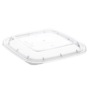 ВЗЛП-1212 Крышка к квадратному контейнеру прозрачная (50500 шт.) 1292п