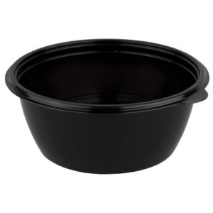 Дно контейнера СпК-144-500 мл черное (D-115, H-82.6мм) СтиролПласт  (50 шт.300 шт.)