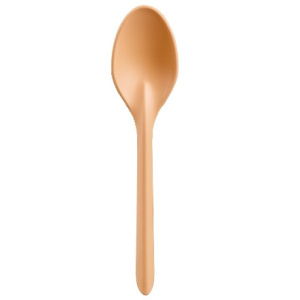 Ложка чайная (БИОполимер) 125 мм крафт (501000 шт.) 4034КРФ