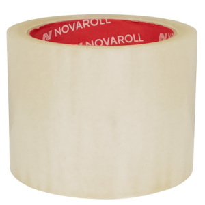 Лента клейкая (40 мкм) 72 мм х 66 м прозрачная NOVAROLL арт.0120-394Х (424 шт.)