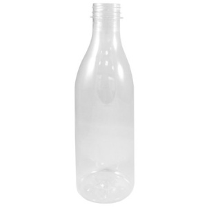 Бутылка ПЭТ 1,0 л (бесцветная) ВЫСОКОЕ ГОРЛО (D-3.8 см) (100 шт.) АВН