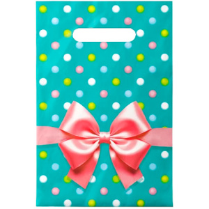 Пакет с прорубной ручкой ПВД 20х30 (30 мкм) Монпансье (1002000 шт.) Интерпак