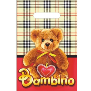 Пакет с прорубной ручкой ПВД 20х30 (30 мкм) Игрушка (1003000 шт.) Интерпак