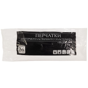 Перчатки Эластомер (100 шт.) ТПЭTPE М (130 шт.)