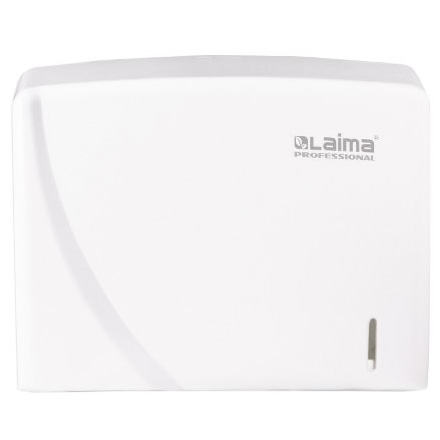 Диспенсер для полотенец Z  V-сложения белый LAIMA PROFESSIONAL ORIGINAL (18 шт.) 605761 2