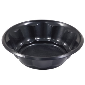 Креманка ПС Ромашка 200 мл черная (1004000 шт.) Чайковский пластик