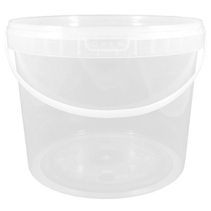 Ведро пэ с кр. 5,7 л. (неокр) Луч (40 шт.) с ручкой