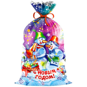 Пакет подарочный 25х40 Дуэт (1002000 шт.) Интерпак