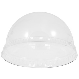 Крышка к стакану ПЭТ купольная БЕЗ ОТВЕРСТИЯ D-95 мм, h-53 мм (501000 шт.) UPAX-UNITY