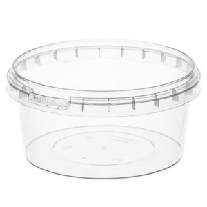 Контейнер круглый 500 мл (Н-61, D-122) ВЗЛП (225 шт.) комплект 1215кп