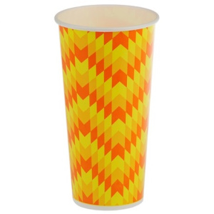 Стакан ХН 500 мл. (d 90 мм) бумажный Зиг-Заг ViRiDo (46.736 шт.)