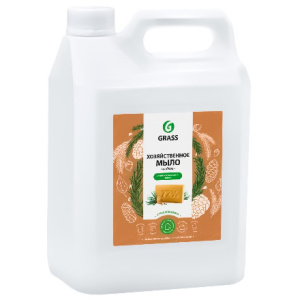 Мыло жидкое 5,0 кг хозяйственное Milana С маслом кедра GRASS (14 шт.) 125581