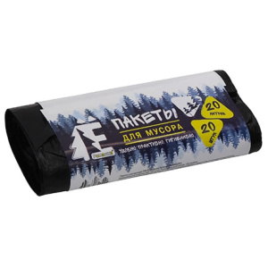 Мешок дмусора ПНД 20 л (20 шт.) рулон Ё-РОМАШКА (160 шт.) ЕЛР20-2060