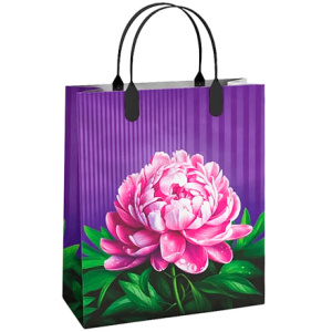 Пакет мягкий пластик 23х27 (150 мкм) Бутон лам. (1040 шт.) Интерпак