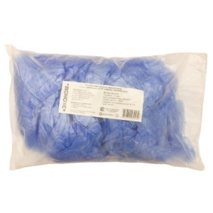 Бахилы 40 см х 14 см Эконом №50 по 100 шт. СИНИЙ (180 шт.)