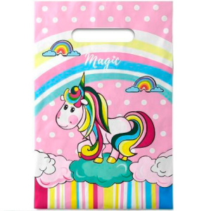 Пакет с прорубной ручкой ПВД 20х30 (30 мкм) Зефирка (1002000 шт.) Интерпак