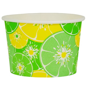 Креманка бумажная (75 мм) 130 мл ДНО Апельсин (601500 шт.) ViRiDo 2