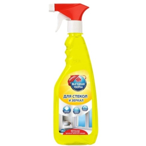 Средство моющее для стекол 0,5 л. с нашатырным спиртом Выгодная уборка (1.20 шт