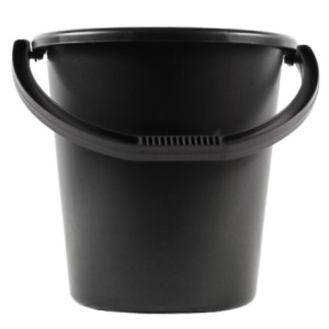 Ведро пластмас. 7 л бкрышки ЧЕРНОЕ (110 шт.)