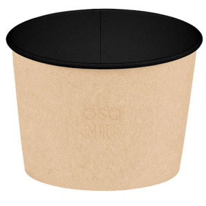 Round Bowl (d-100) 300 мл ДНО BLACK WOOD h-65 мм (30600 шт.) OSQ 1